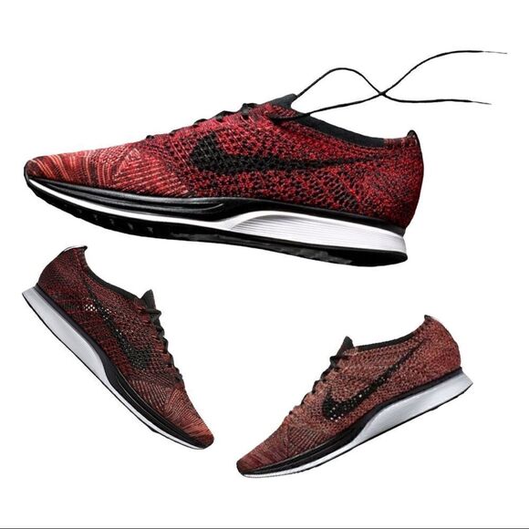 NIKE Unisex Flyknit Racer Running Sneakers in the Size 8 Men/ 9.5 Women - Picture 1 of 16
